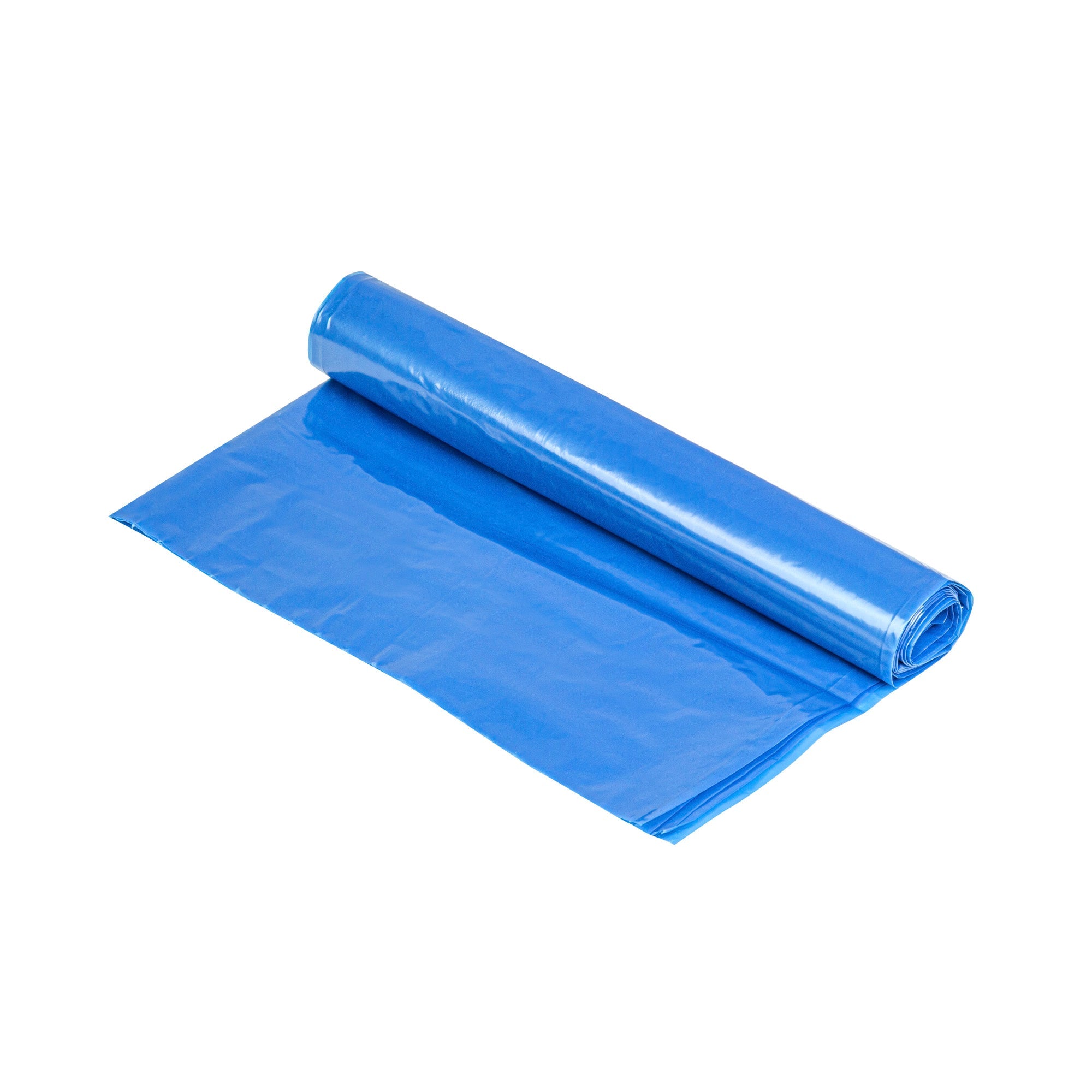 Clean Tek Professional 20 - 30 Gal Blue Plastic Recycling Trash Liner - Linear Low Density, 1 mil - 30" x 36" - 250 count box