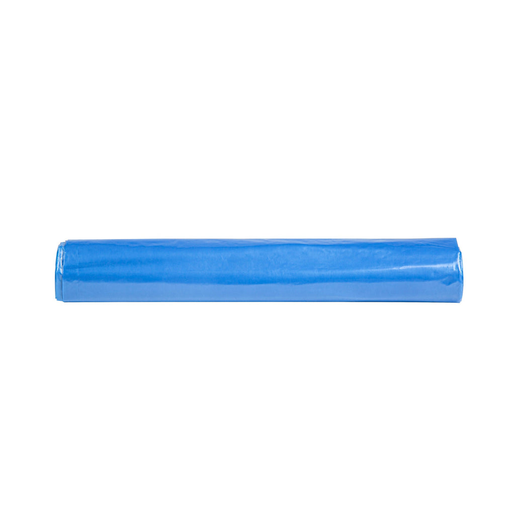 Clean Tek Professional 20 - 30 Gal Blue Plastic Recycling Trash Liner - Linear Low Density, 1 mil - 30" x 36" - 250 count box