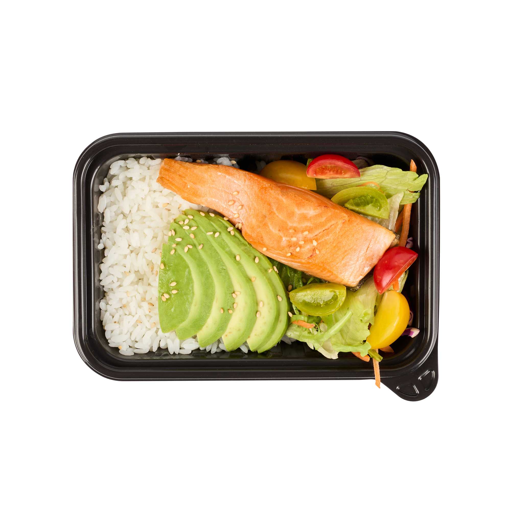 Bento Tek 30 oz Rectangle Red Plastic To Go Box - Microwave-Safe - 7 1/4" x 4 3/4" x 2 3/4" - 50 count box