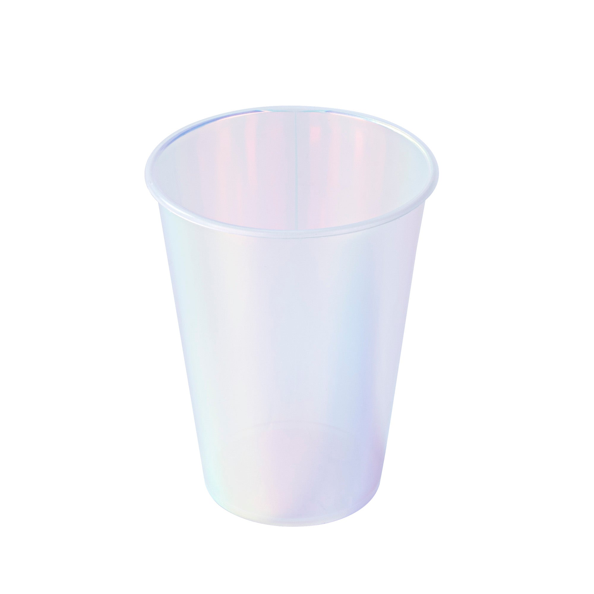 Bev Tek 12 oz Iridescent Plastic Hot / Cold Drinking Cup - 25 count box