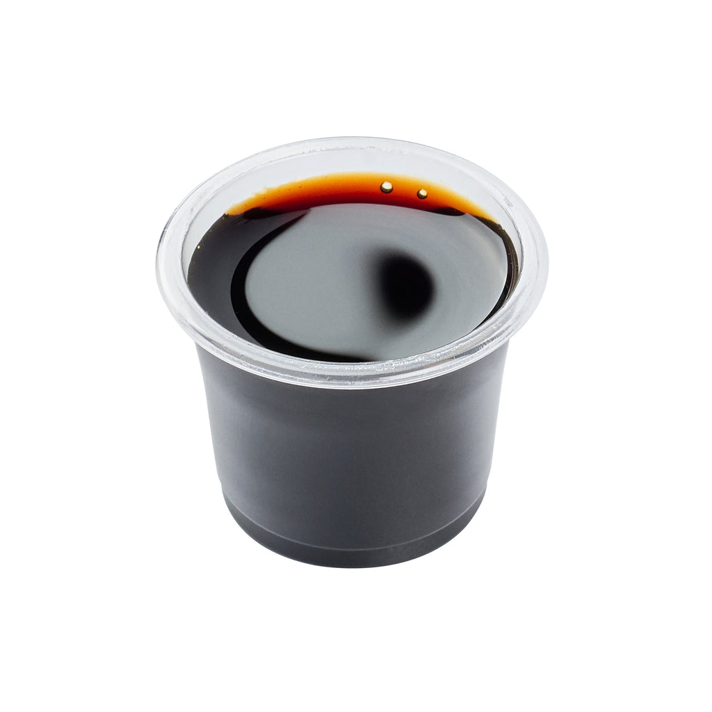 Basic Nature 1 oz Clear PLA Plastic Portion Cup - Compostable - 2000 count box