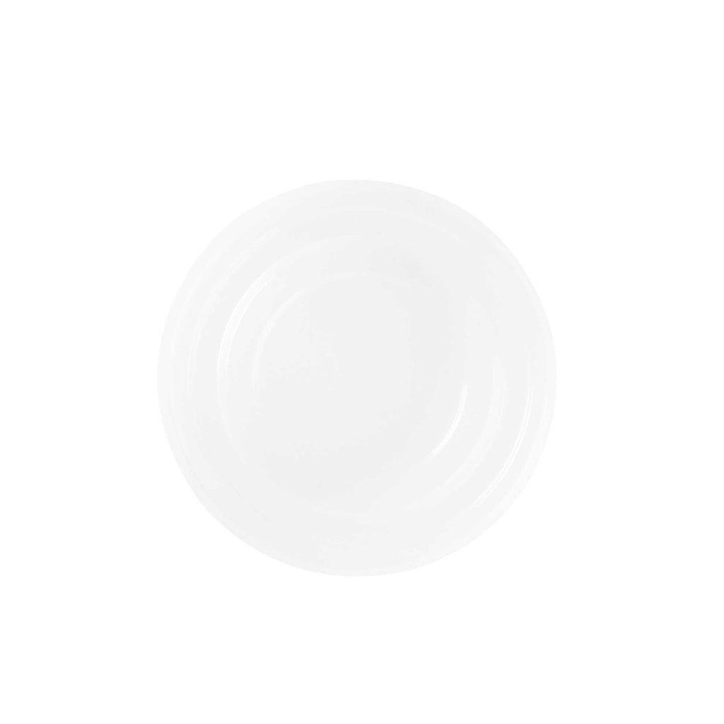Basic Nature Clear PLA Plastic Lid - Fits 1 oz Portion Cup, Compostable - 100 count box