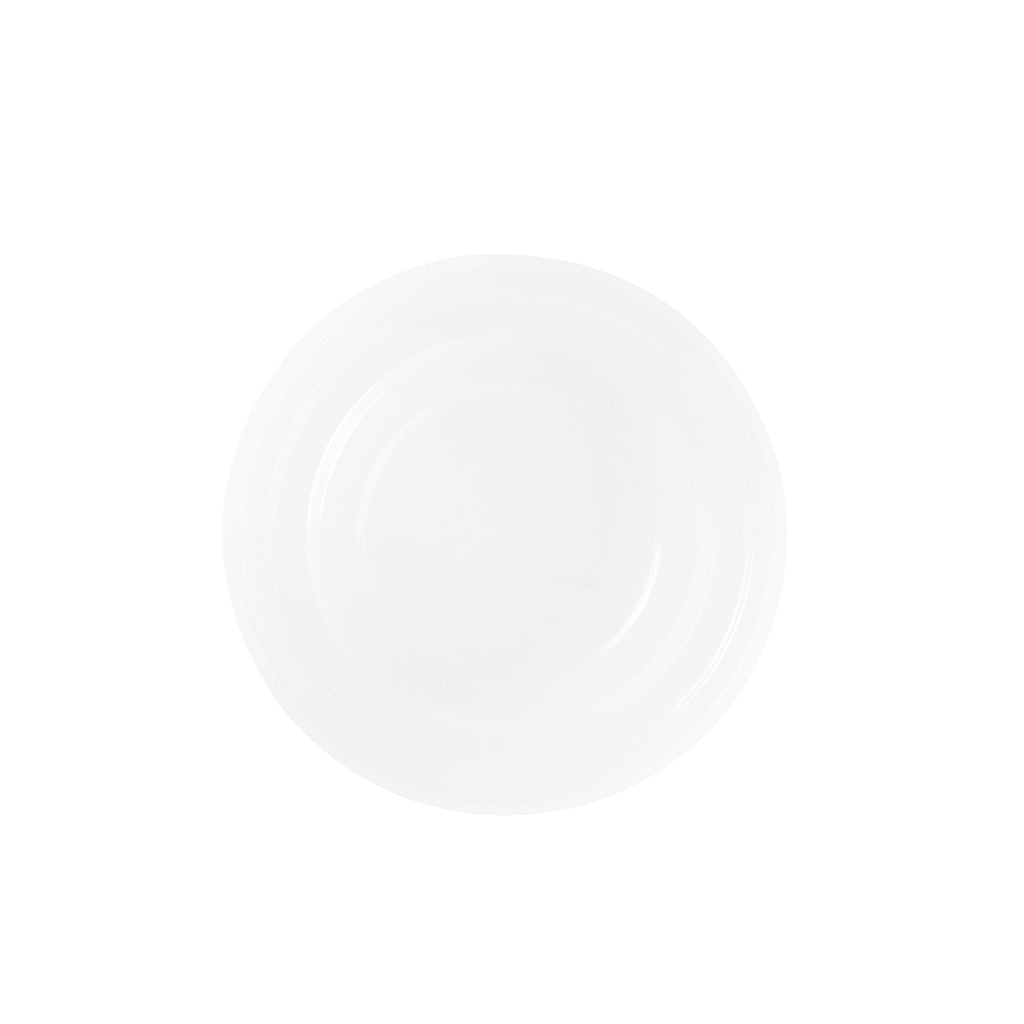 Basic Nature Clear PLA Plastic Lid - Fits 1 oz Portion Cup, Compostable - 2000 count box