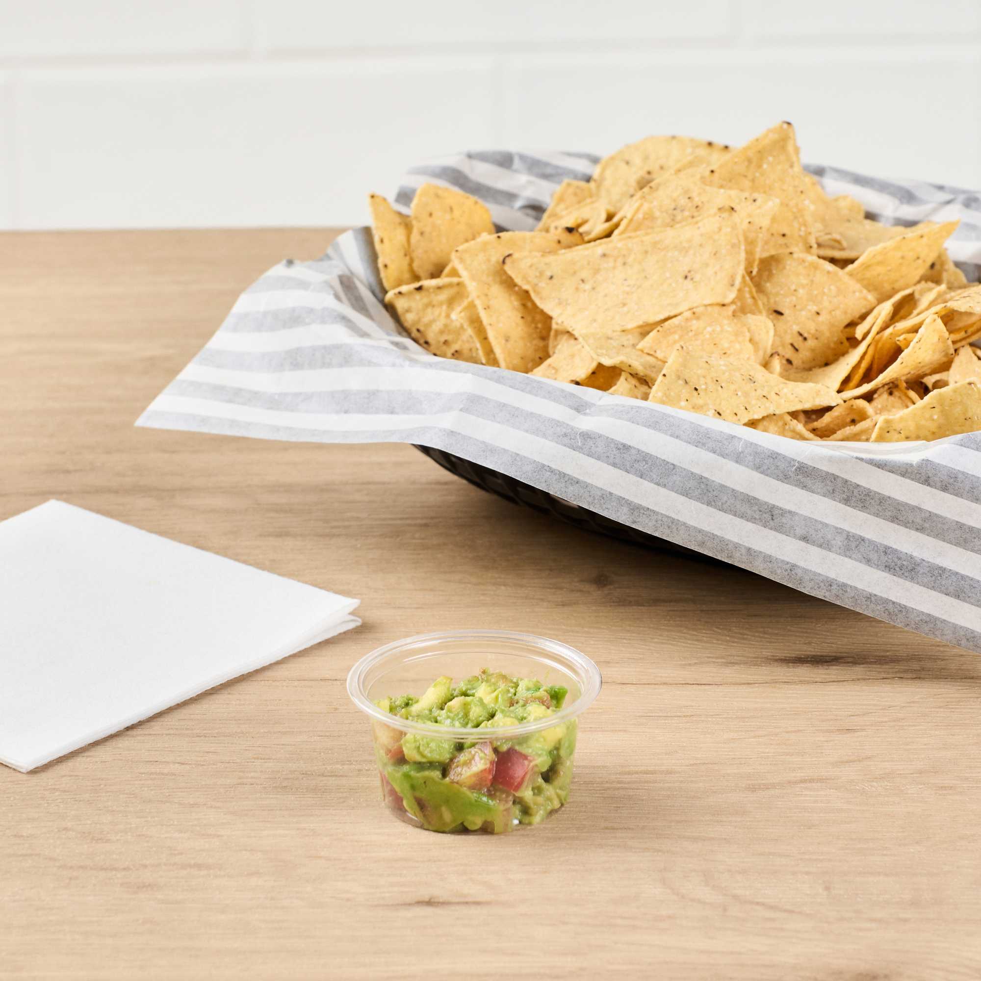 Basic Nature 1.5 oz Clear PLA Plastic Portion Cup - Compostable - 100 count box