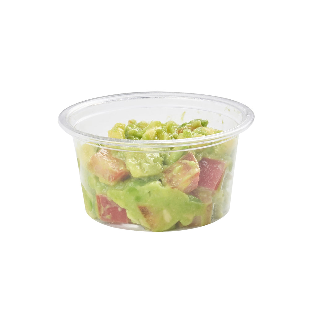 Basic Nature 1.5 oz Clear PLA Plastic Portion Cup - Compostable - 2000 count box