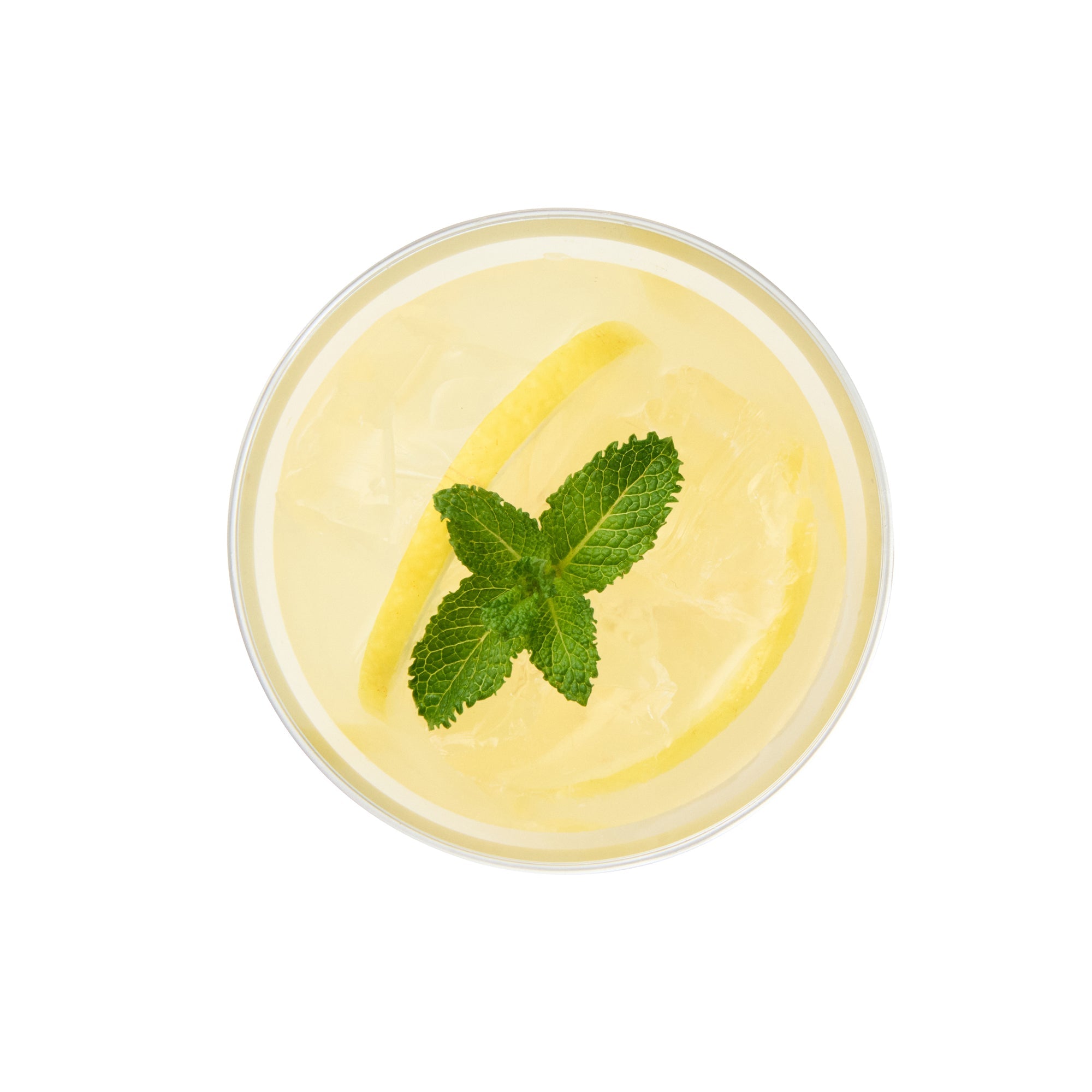 Chef 101 9 oz Clear Plastic Tumbler - with Gold Rim - 3 1/2" x 3 1/2" x 2 3/4" - 20 count box