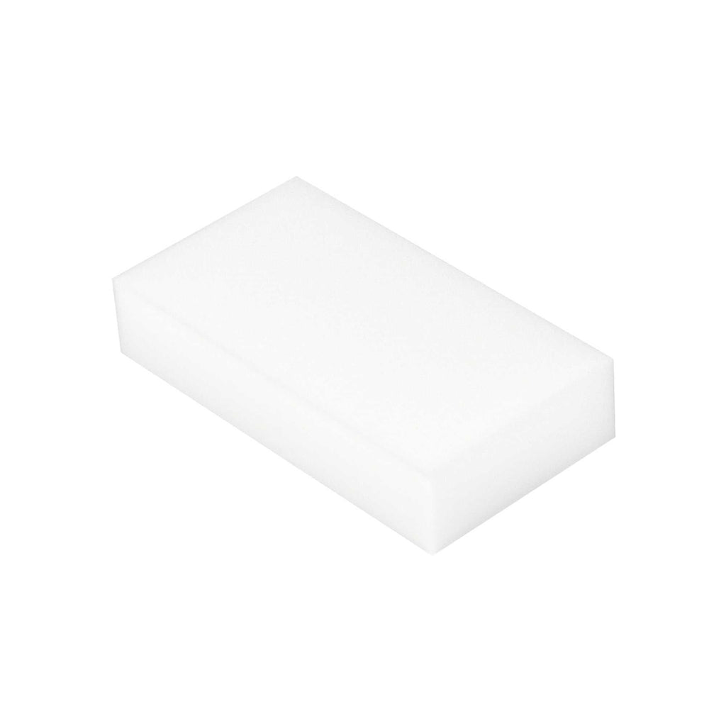 Clean Tek Professional White Eraser Sponge - 4 3/4" x 2 1/2" x 1" - 3 count box