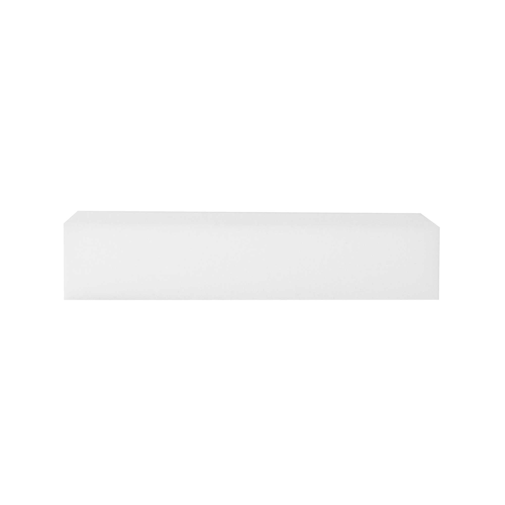 Clean Tek Professional White Eraser Sponge - 4 3/4" x 2 1/2" x 1" - 3 count box