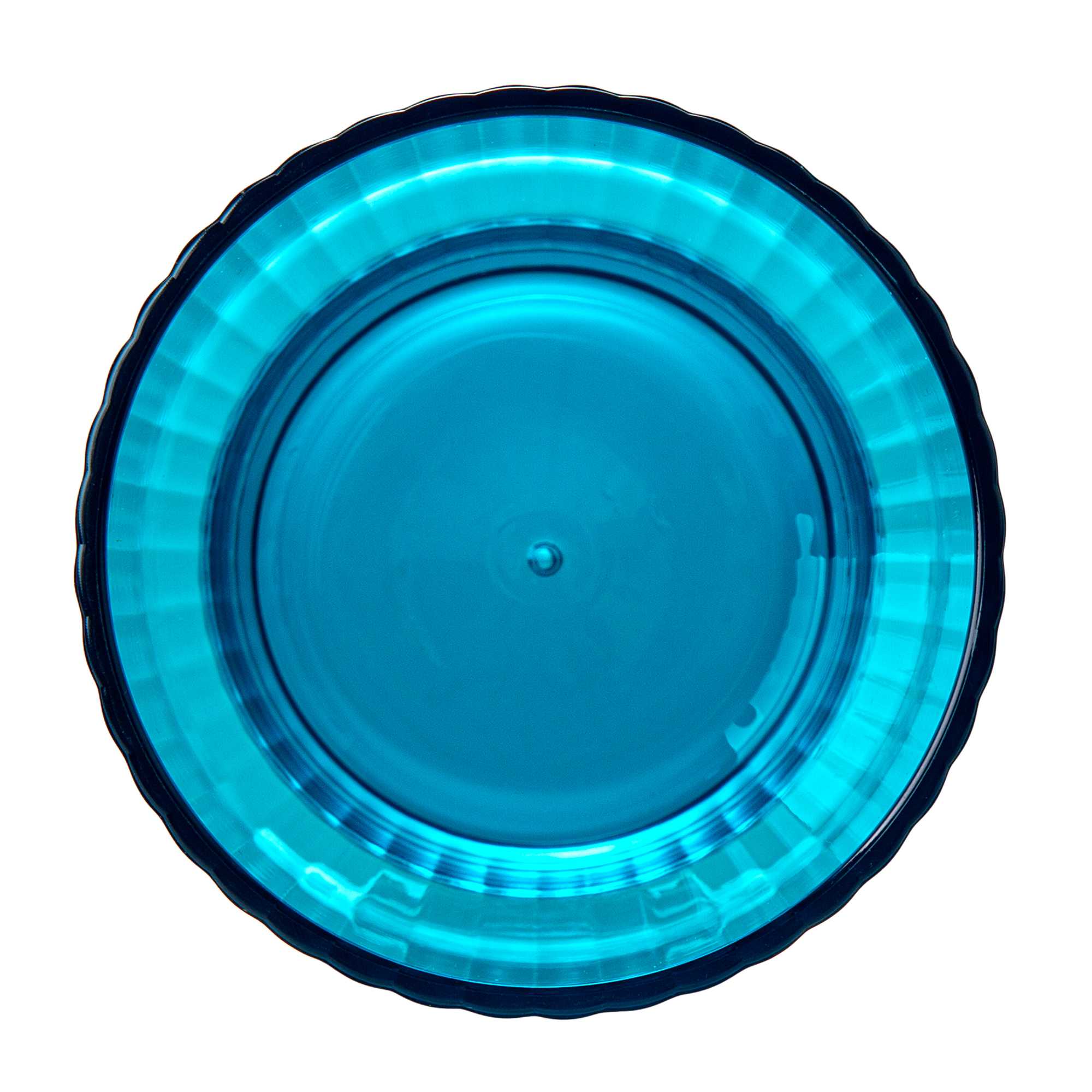 Bev Tek 11 oz Blue SAN Plastic Tumbler - Stackable - 48 count box