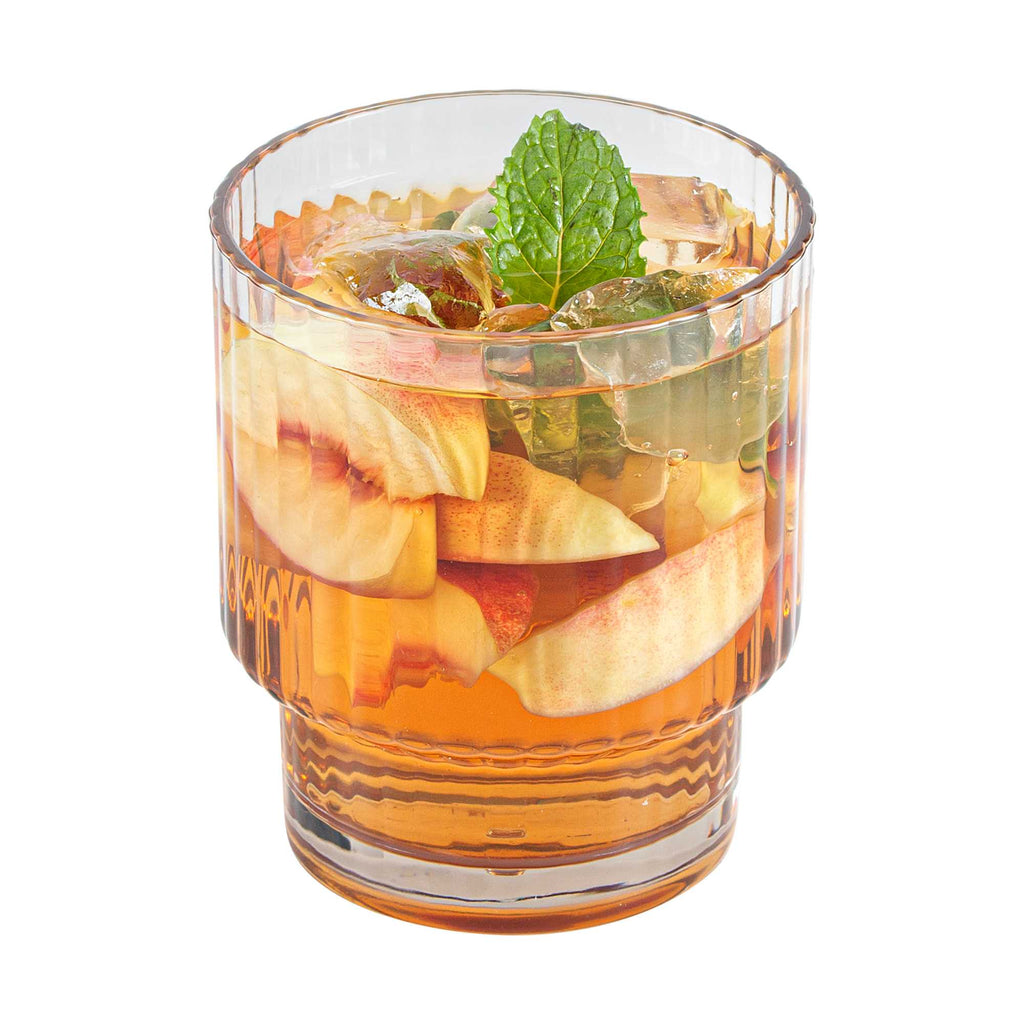 Bev Tek 11 oz Clear SAN Plastic Tumbler - Stackable - 48 count box
