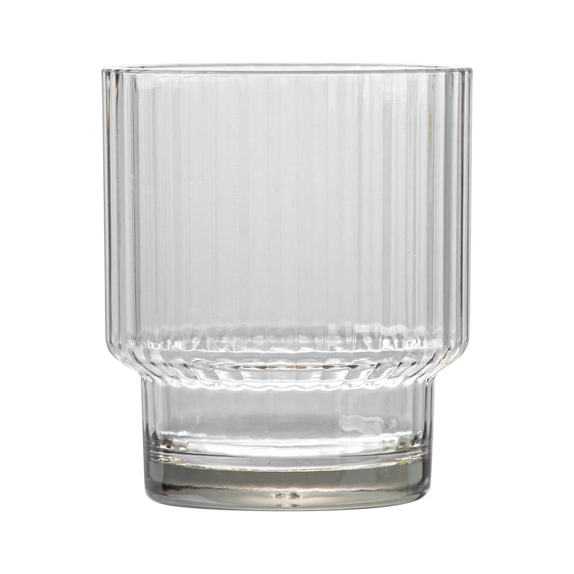 Bev Tek 11 oz Clear SAN Plastic Tumbler - Stackable - 48 count box