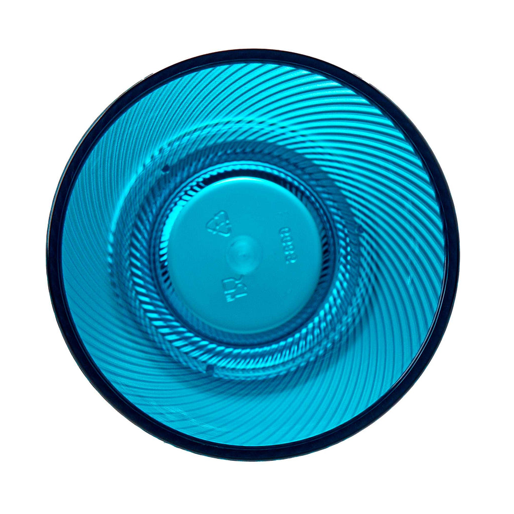 Bev Tek 14 oz Blue SAN Plastic Tumbler - 6 count box