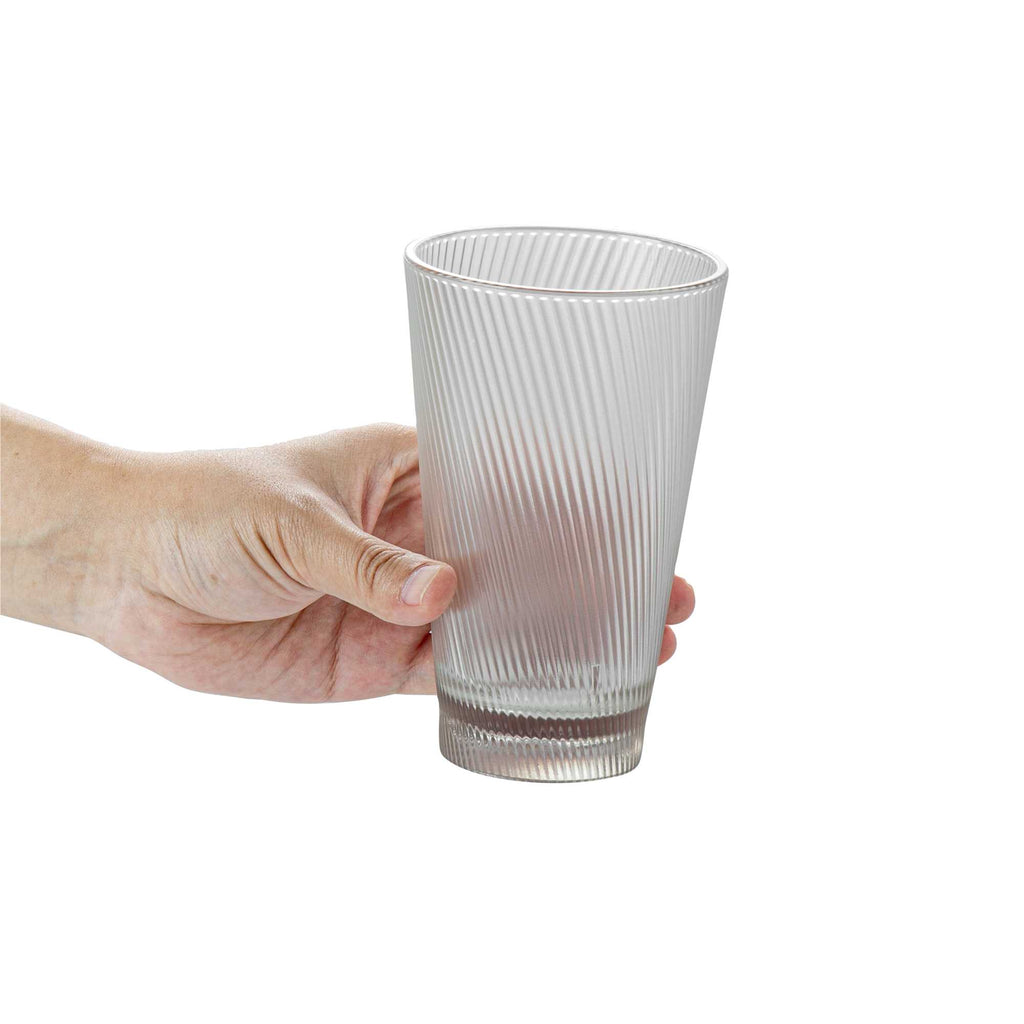 Bev Tek 14 oz Clear SAN Plastic Tumbler - 6 count box