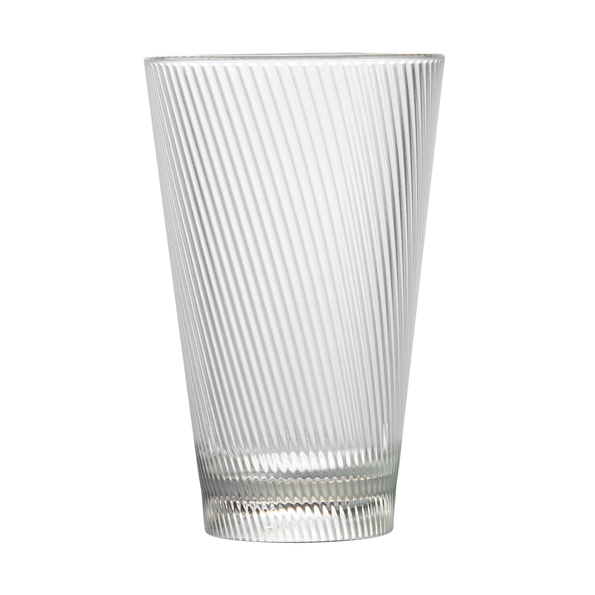 Bev Tek 14 oz Clear SAN Plastic Tumbler - 6 count box