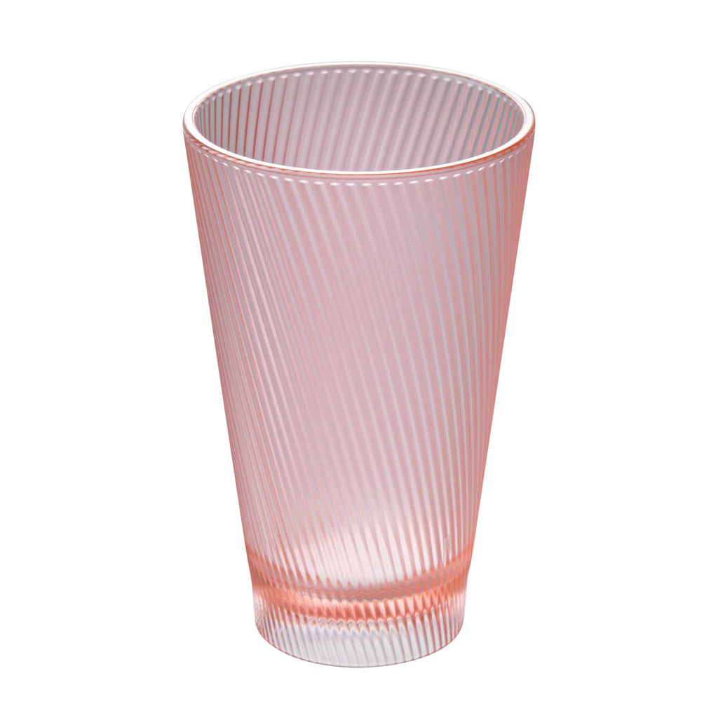 Bev Tek 14 oz Pink SAN Plastic Tumbler - 48 count box