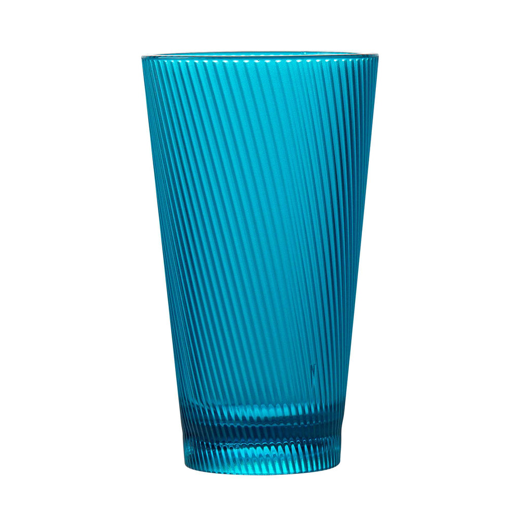 Bev Tek 16 oz Blue SAN Plastic Tumbler - 48 count box
