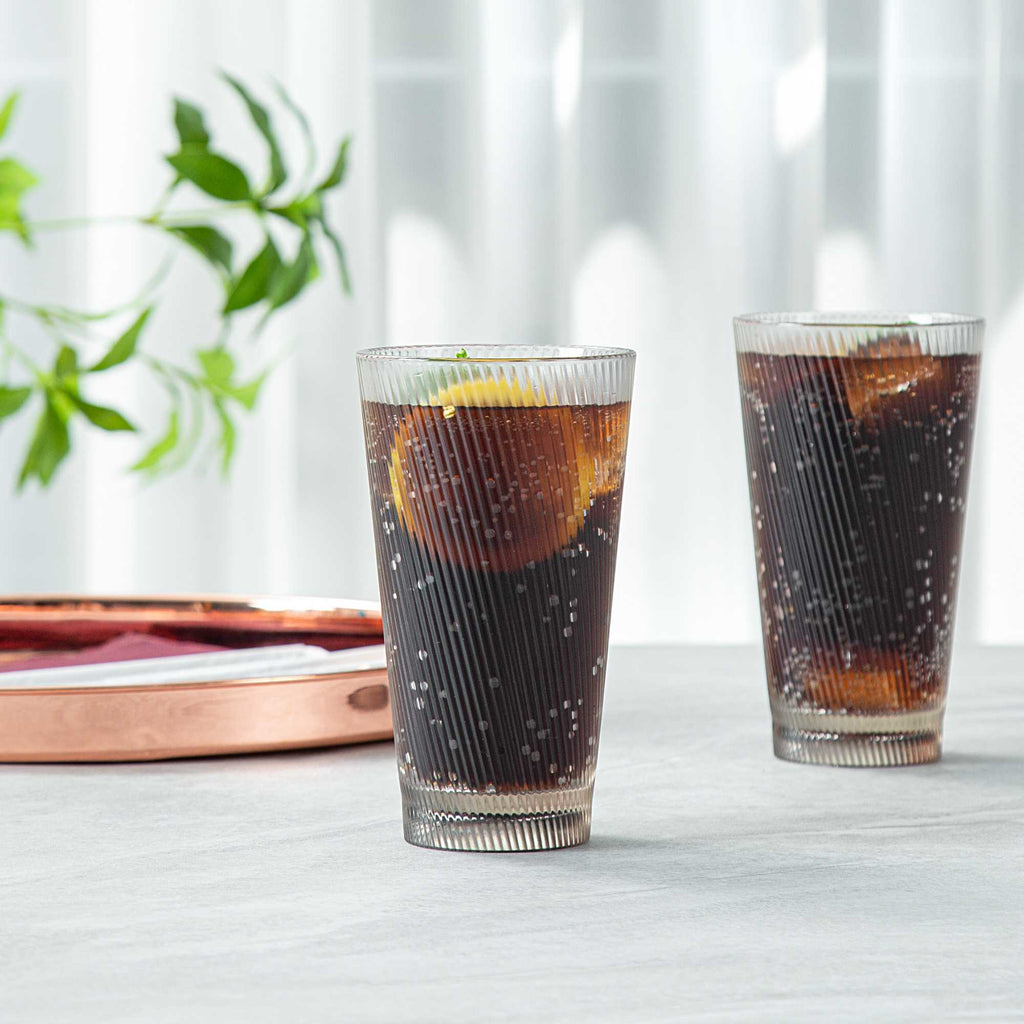 Bev Tek 16 oz Clear SAN Plastic Tumbler - 48 count box