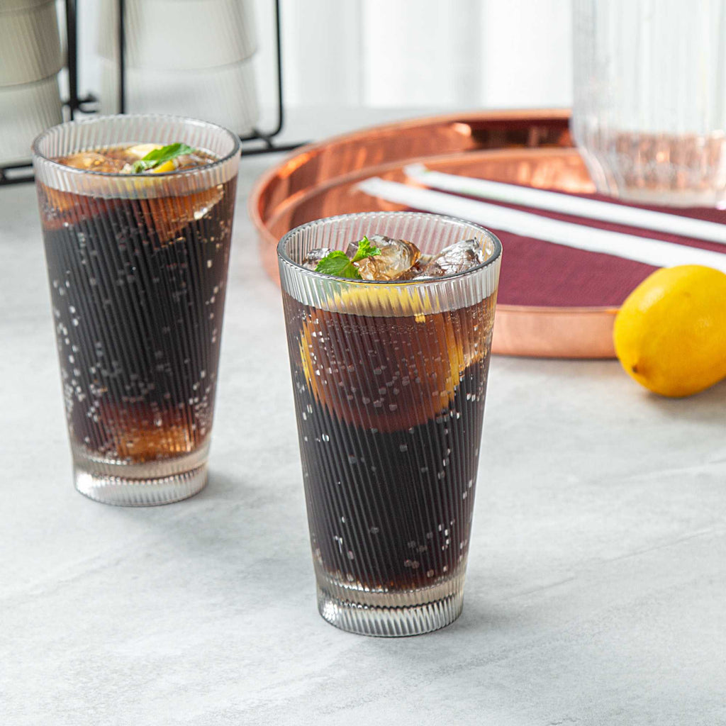 Bev Tek 16 oz Clear SAN Plastic Tumbler - 48 count box