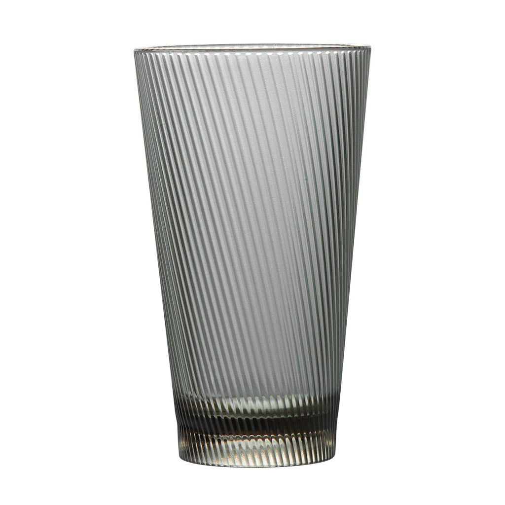 Bev Tek 16 oz Gray SAN Plastic Tumbler - 6 count box