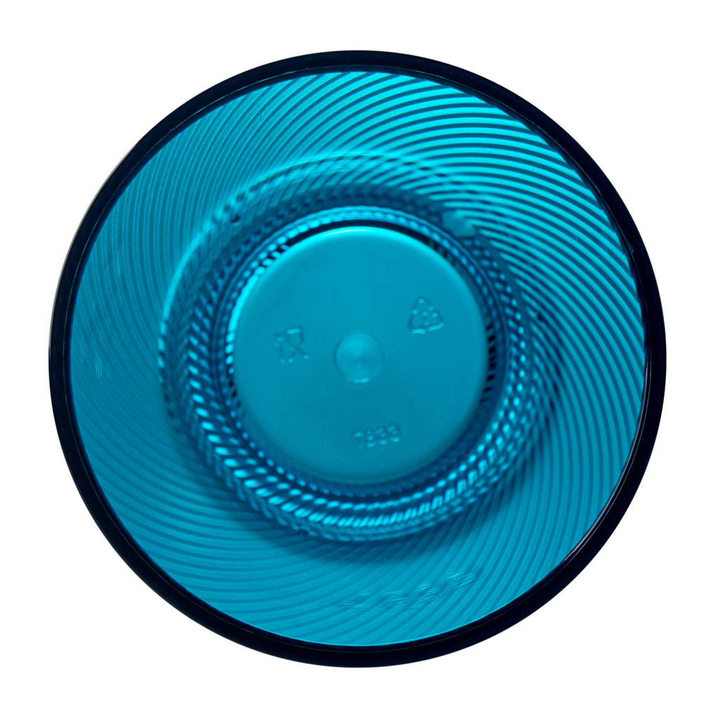 Bev Tek 20 oz Blue SAN Plastic Tumbler - 6 count box