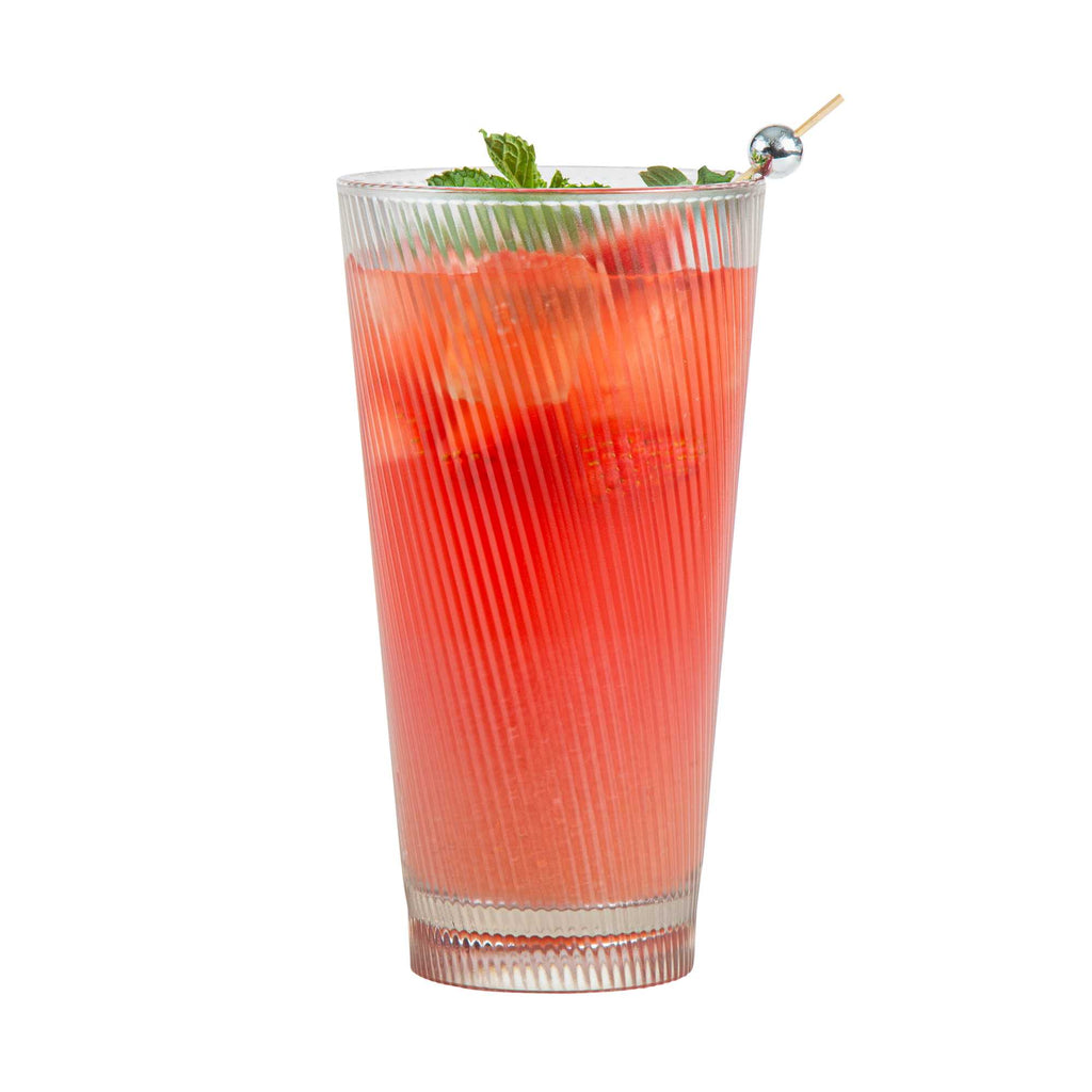 Bev Tek 20 oz Clear SAN Plastic Tumbler - 48 count box