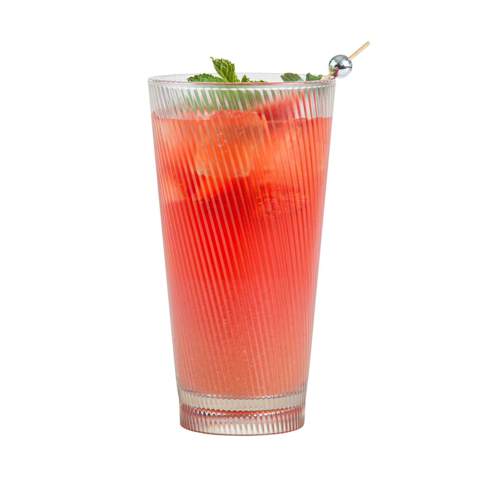 Bev Tek 20 oz Clear SAN Plastic Tumbler - 48 count box