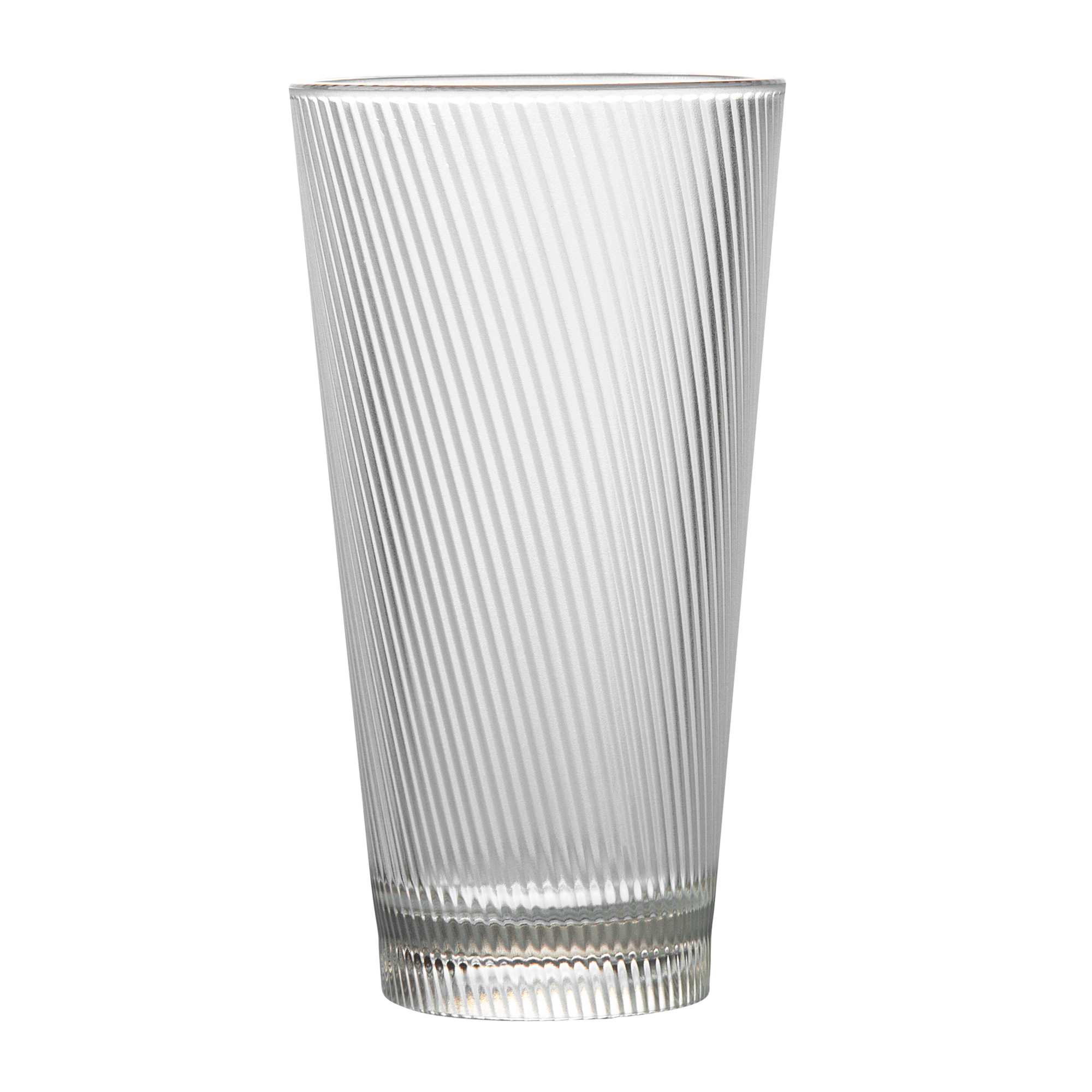 Bev Tek 20 oz Clear SAN Plastic Tumbler - 48 count box