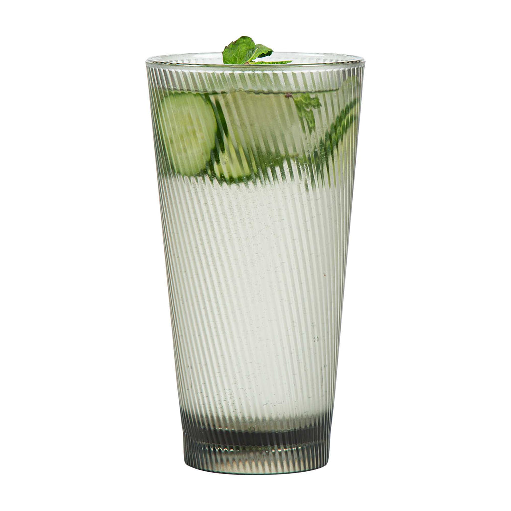Bev Tek 20 oz Gray SAN Plastic Tumbler - 48 count box