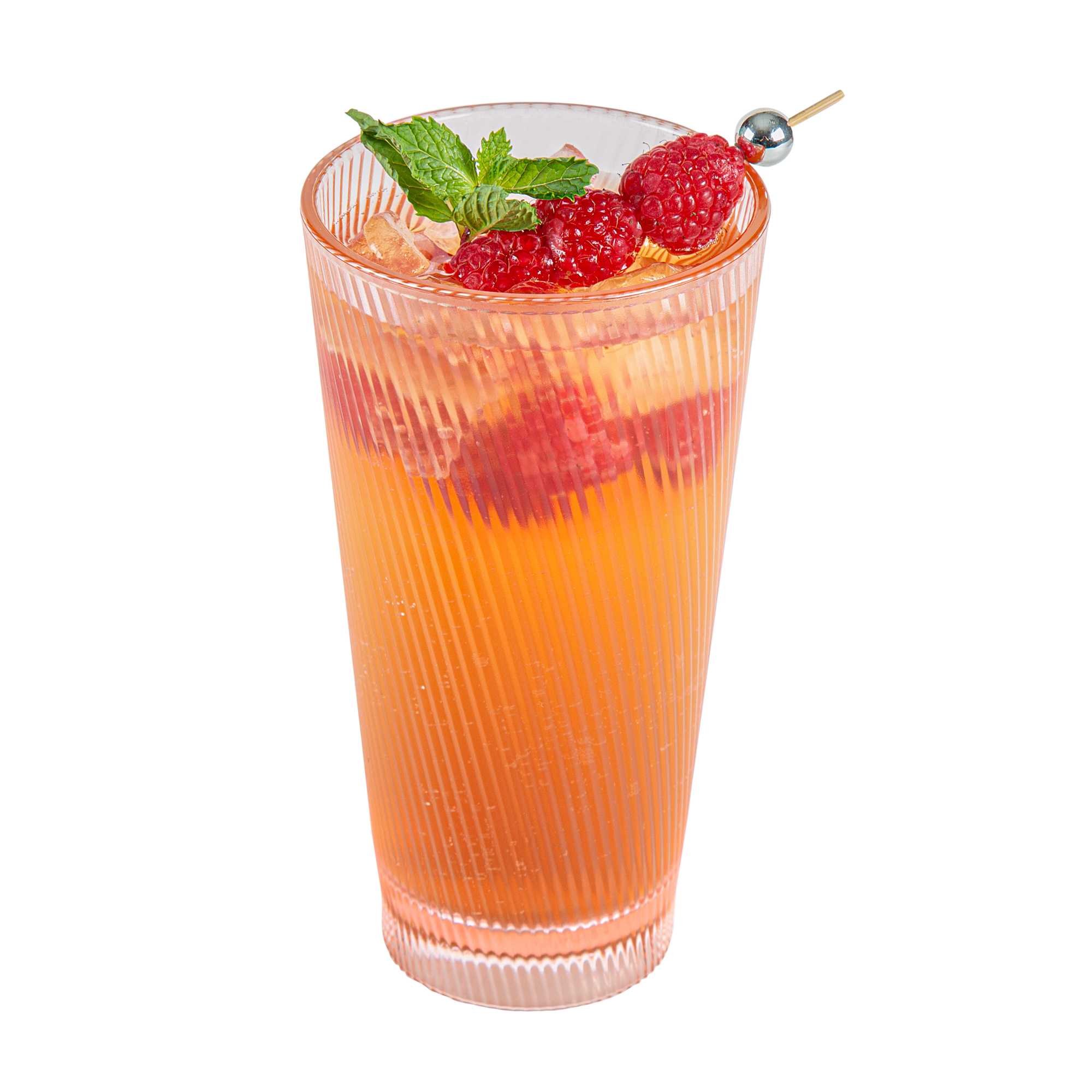 Bev Tek 20 oz Pink SAN Plastic Tumbler - 48 count box