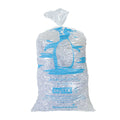 Bag Tek 25 Lb Clear Plastic Ice Bag - with Ice Print - 100 count box