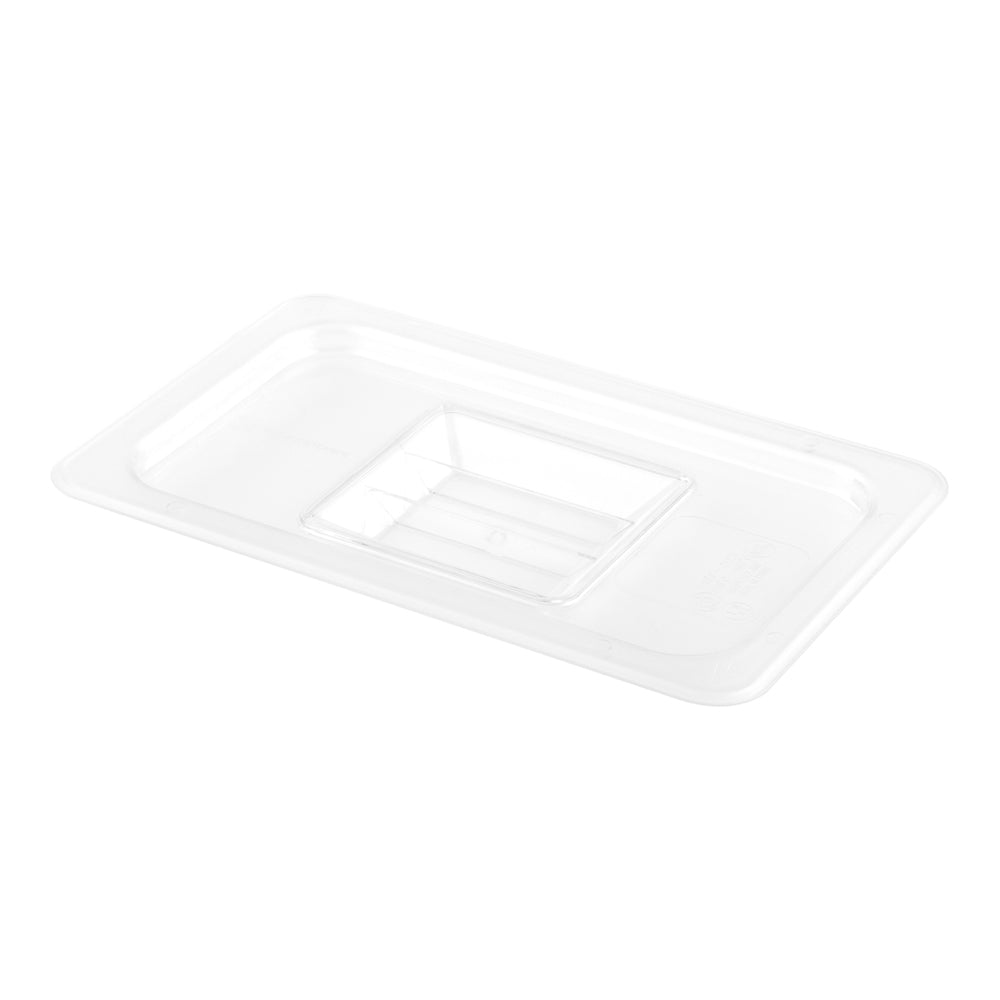 Met Lux Rectangle Clear Plastic Lid - Fits 1/4 Size Cold Food Storage Container - 1 count box