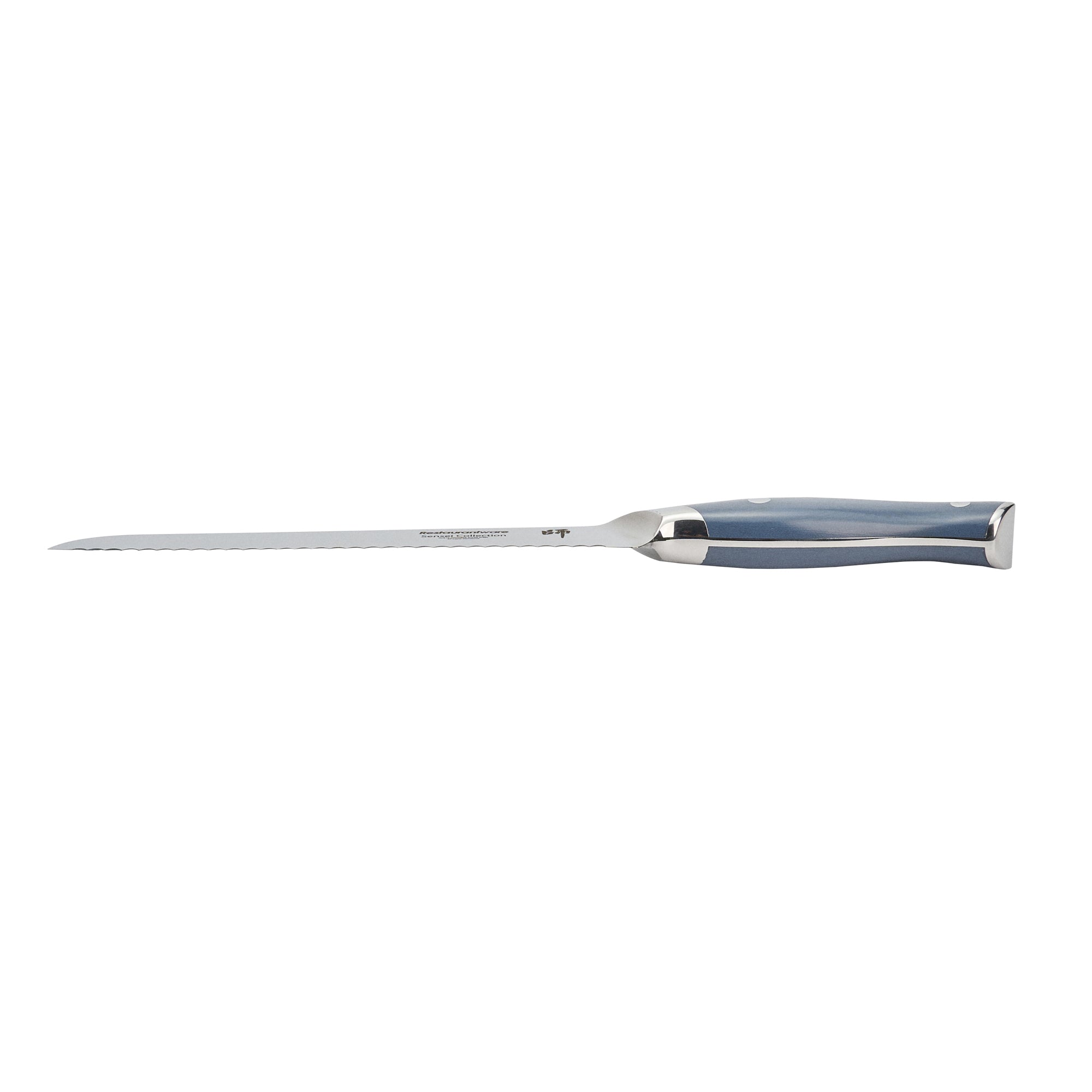 Sensei Blue Damascus Steel 8" Bread Knife - 1 count box