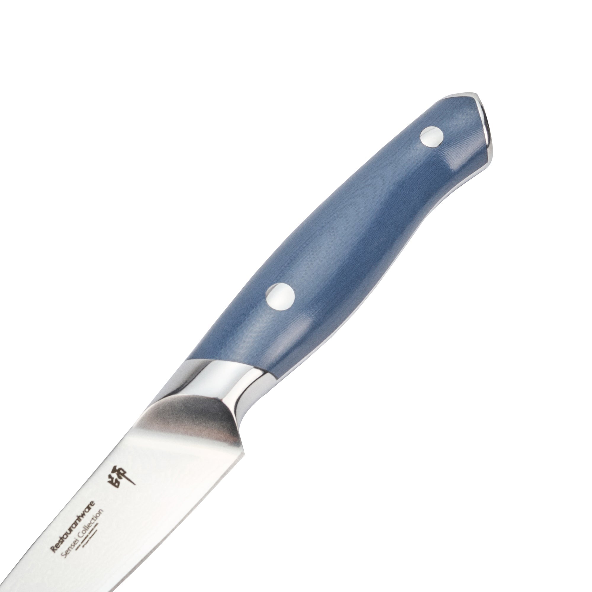 Sensei Blue Damascus Steel 3" Paring Knife - 1 count box