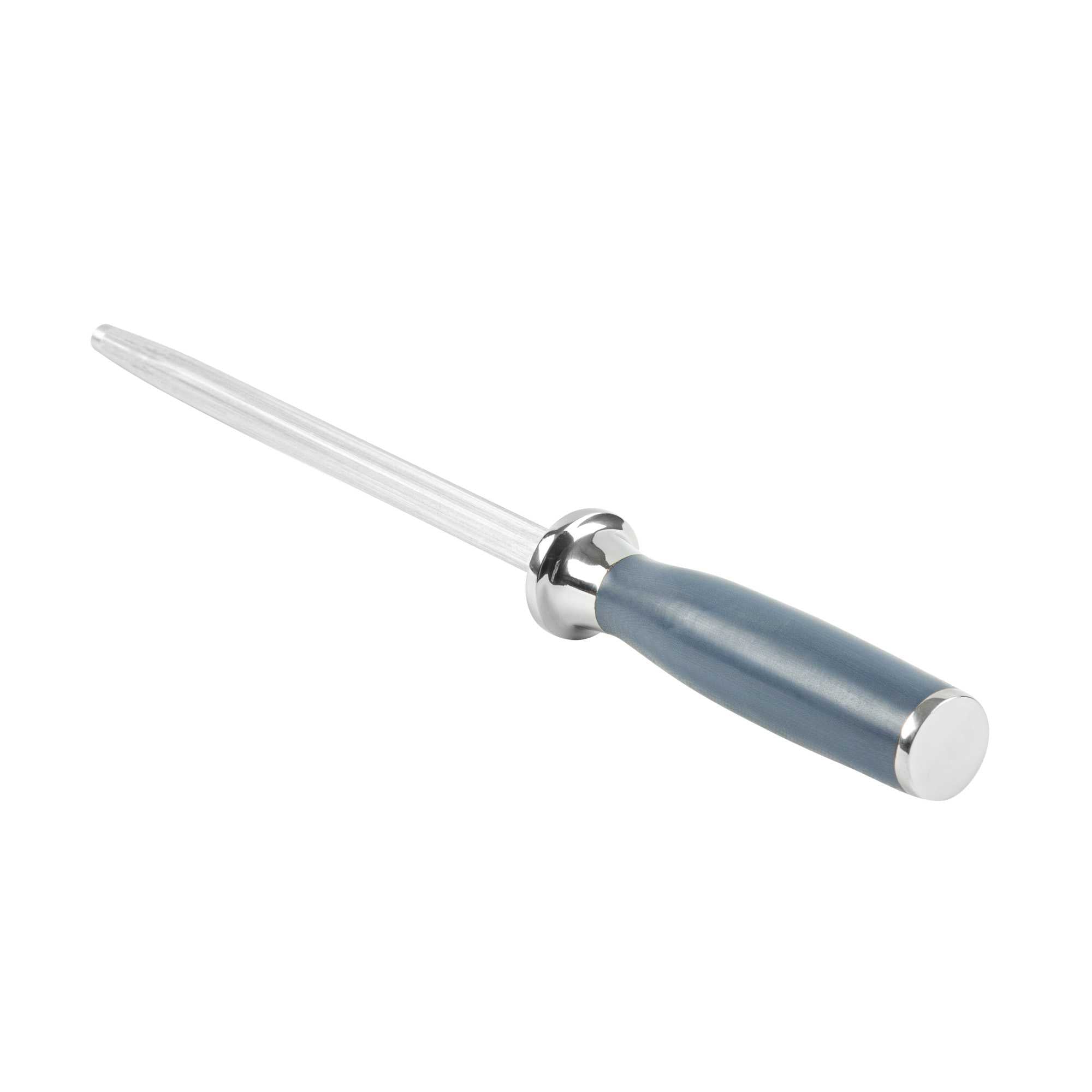 Met Lux Silver and Blue Steel 8" Honing Knife Tool - 1 count box