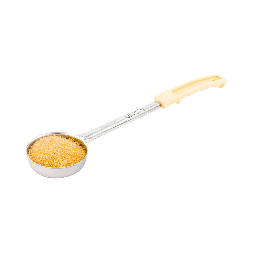 Met Lux 3 oz Stainless Steel Spoodle - Solid, with Ivory Handle - 1 count box