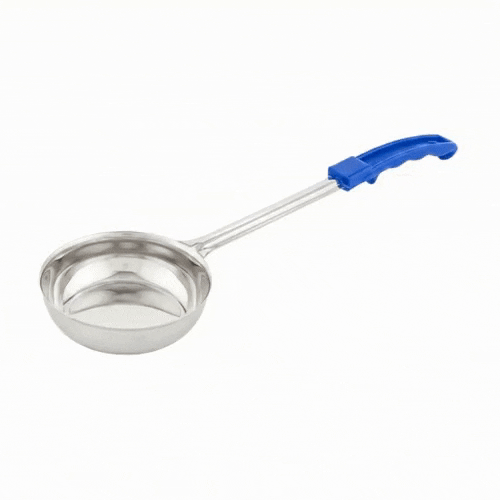 Met Lux 8 oz Stainless Steel Spoodle - Solid, with Blue Handle - 1 count box