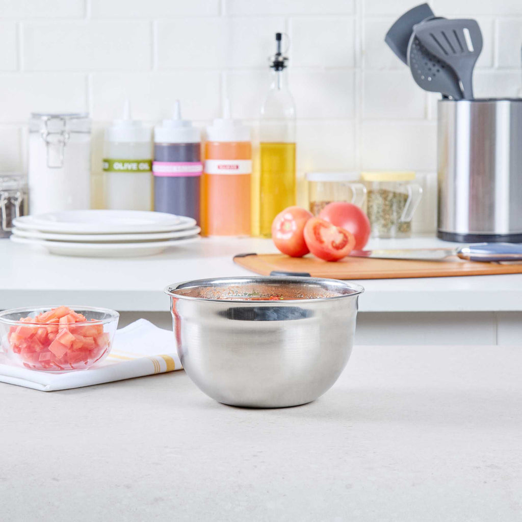 Met Lux 2 qt Stainless Steel Premium German Mixing Bowl - 1 count box