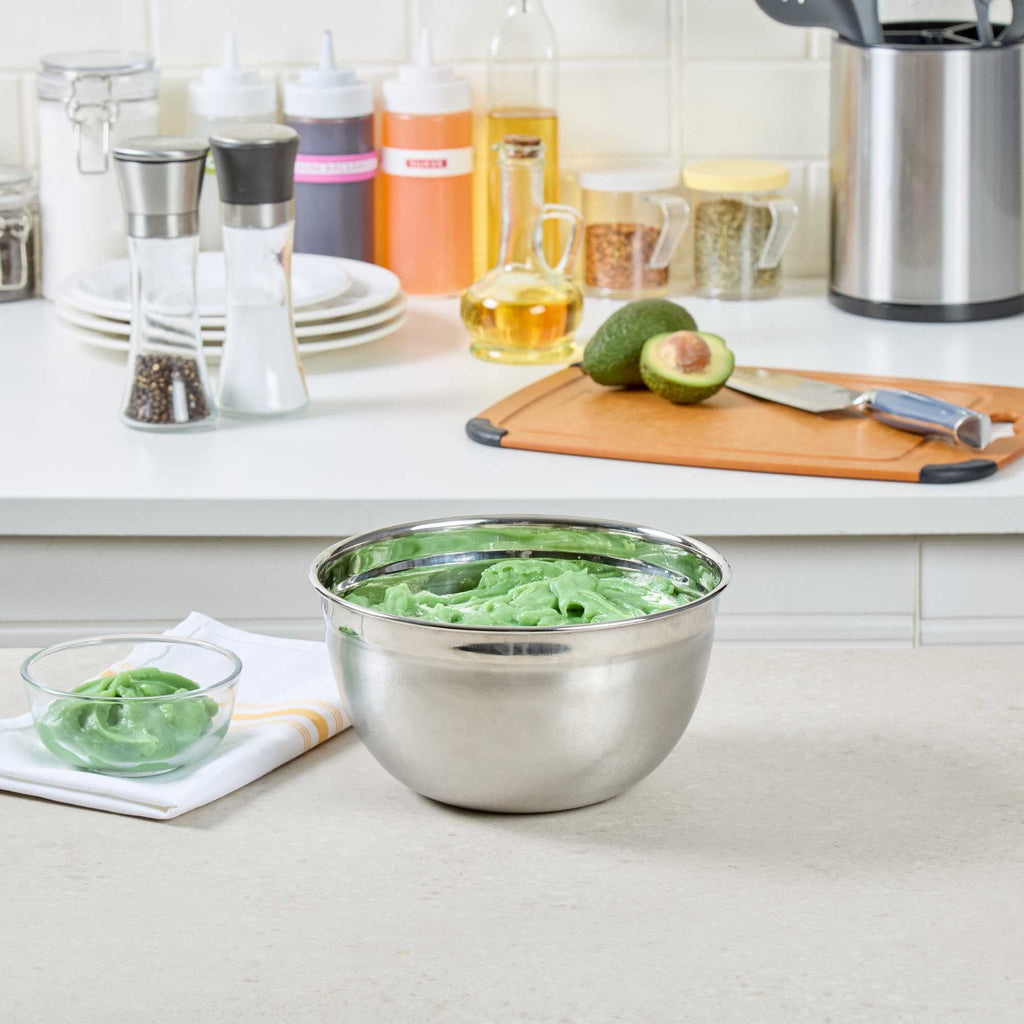 Met Lux 3 qt Stainless Steel Premium German Mixing Bowl - 1 count box