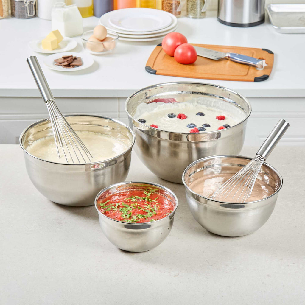 Met Lux 3 qt Stainless Steel Premium German Mixing Bowl - 1 count box