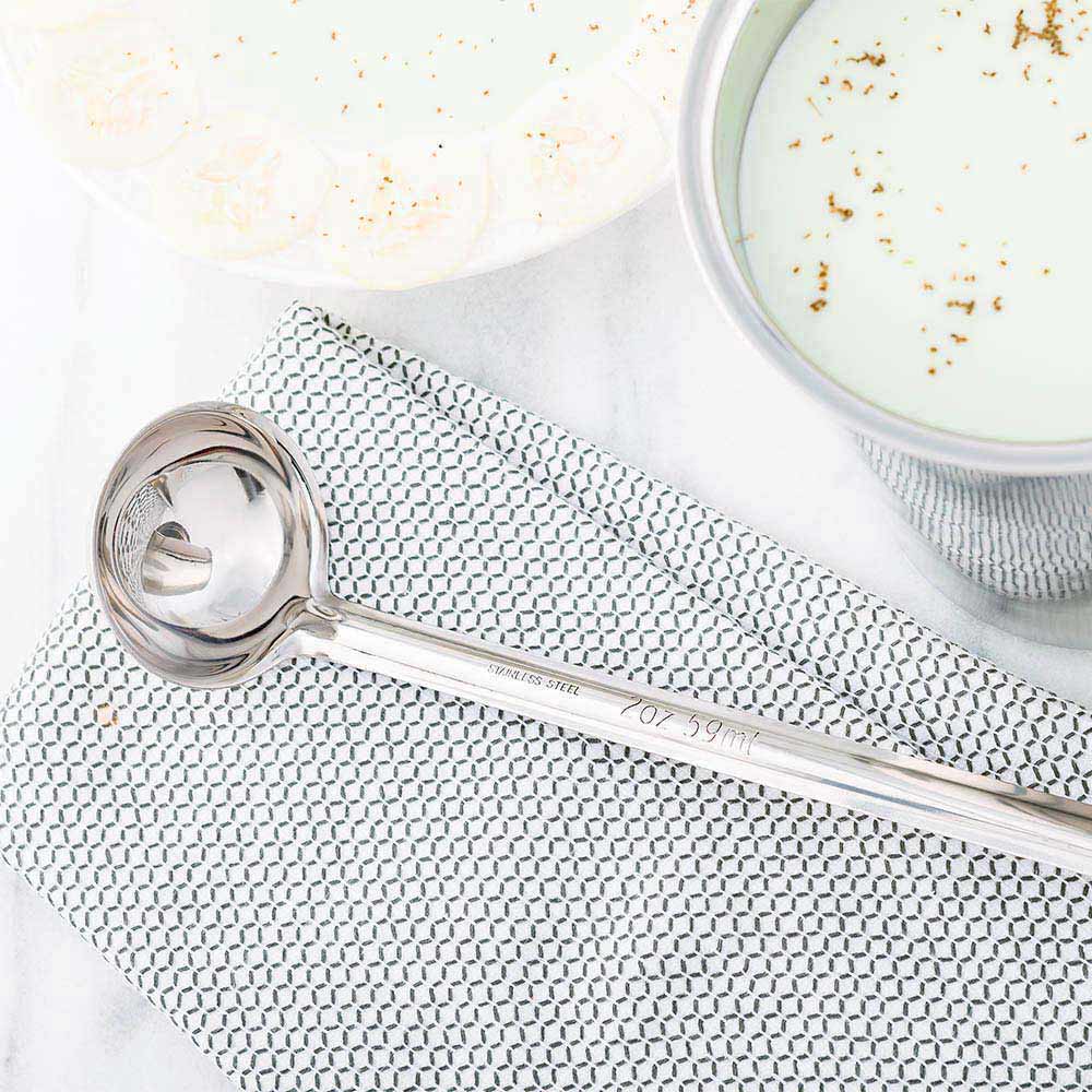 Met Lux 2 oz Stainless Steel Serving Ladle - One-Piece - 1 count box