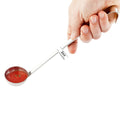 Met Lux 2 oz Stainless Steel Heavy-Duty Serving Ladle - One-Piece - 1 count box