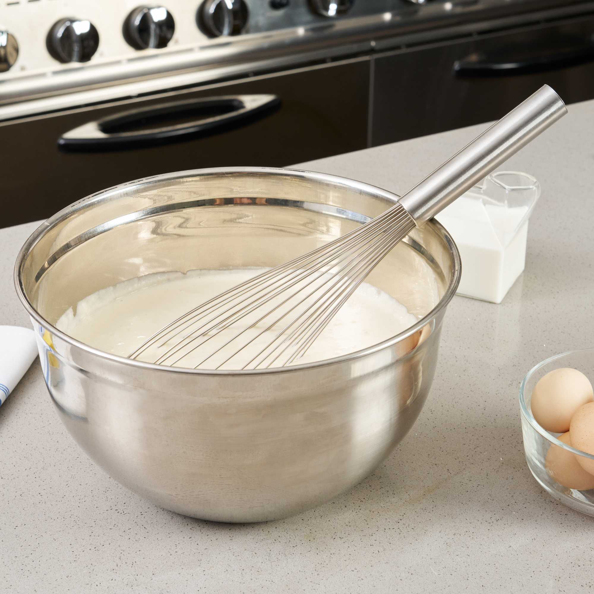 Met Lux Stainless Steel Piano Whisk - 16" - 1 count box