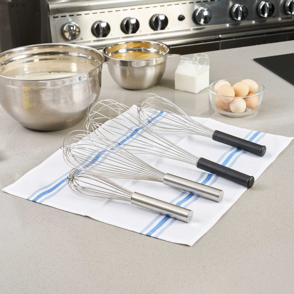Met Lux Stainless Steel Piano Whisk - 16" - 1 count box