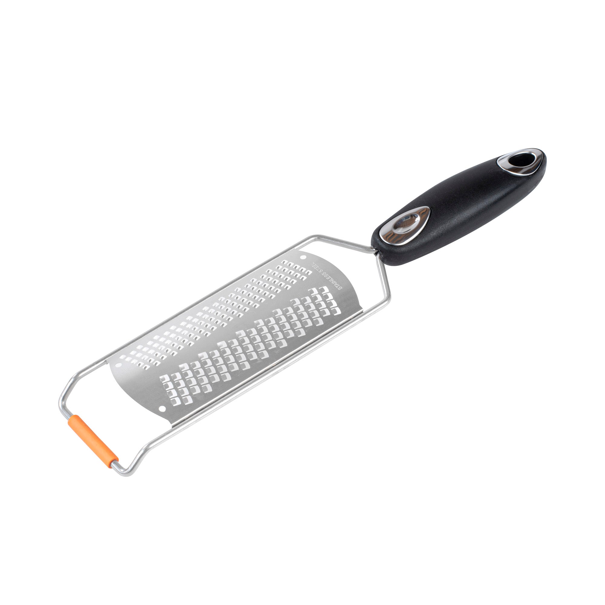 Met Lux Stainless Steel Fine Grater - with Plastic Handle - 12" - 1 count box