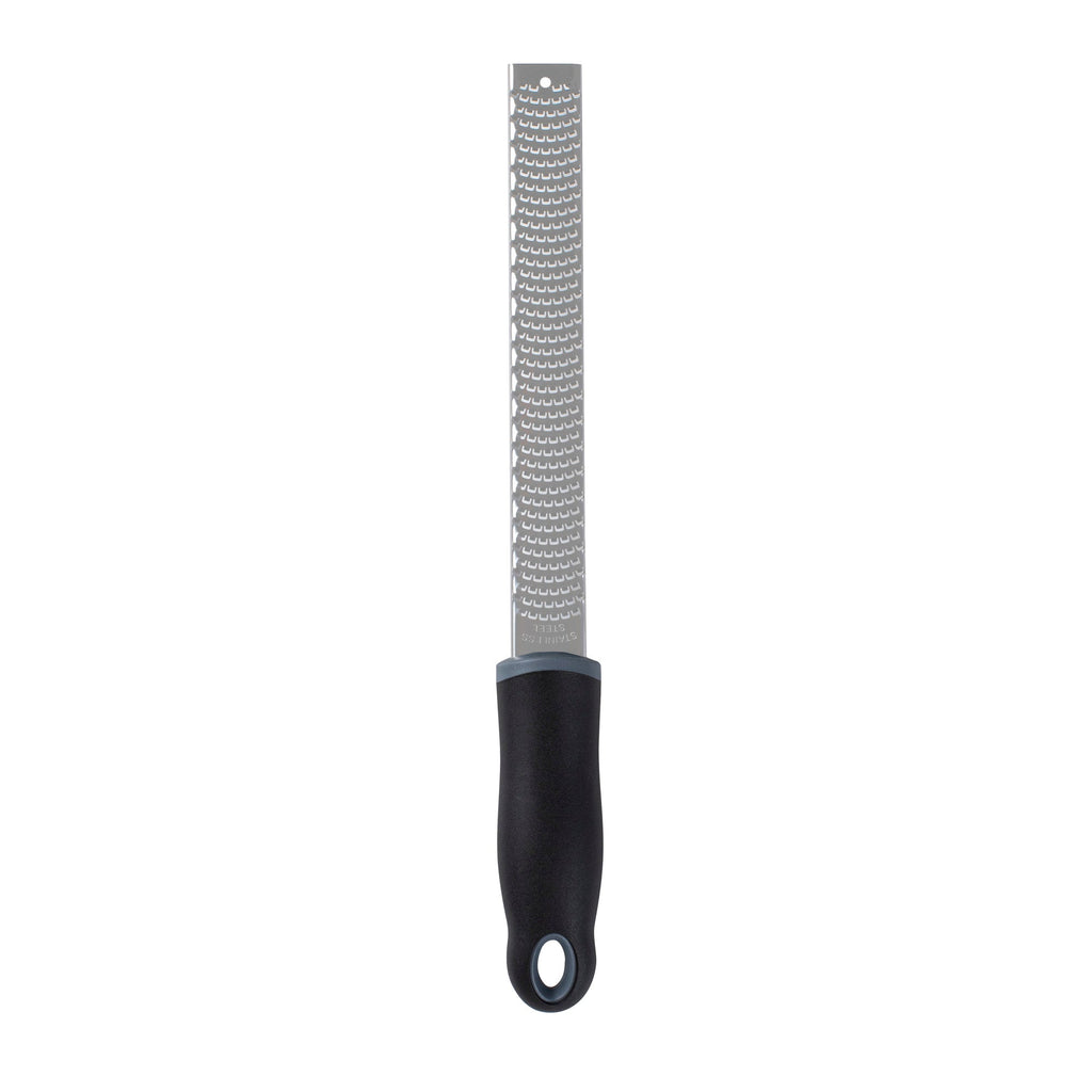 Met Lux Stainless Steel Grater - with Plastic Handle - 13" - 1 count box