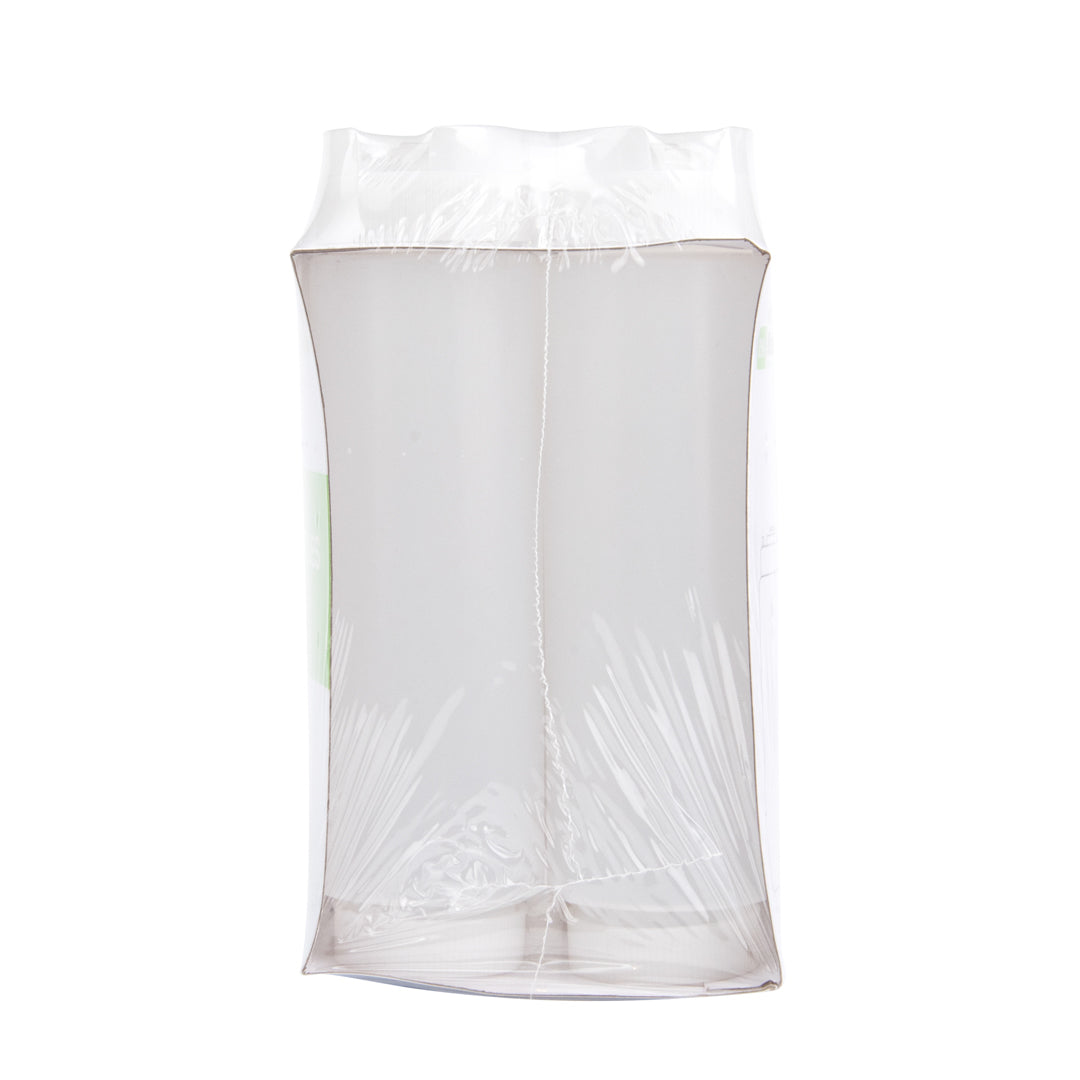 First In First Out 16 oz Clear Plastic Squeeze Bottle - Inverted, Refill & Dispensing Lid - 2 1/2" x 2 1/2" x 8 1/4" - 6 count box