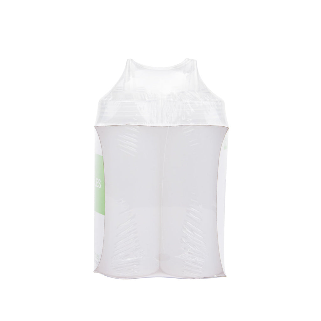 Sauce Tek 12 oz Clear Plastic Squeeze Bottle - Precision Tip - 2 1/4" x 2 1/4" x 8" - 6 count box