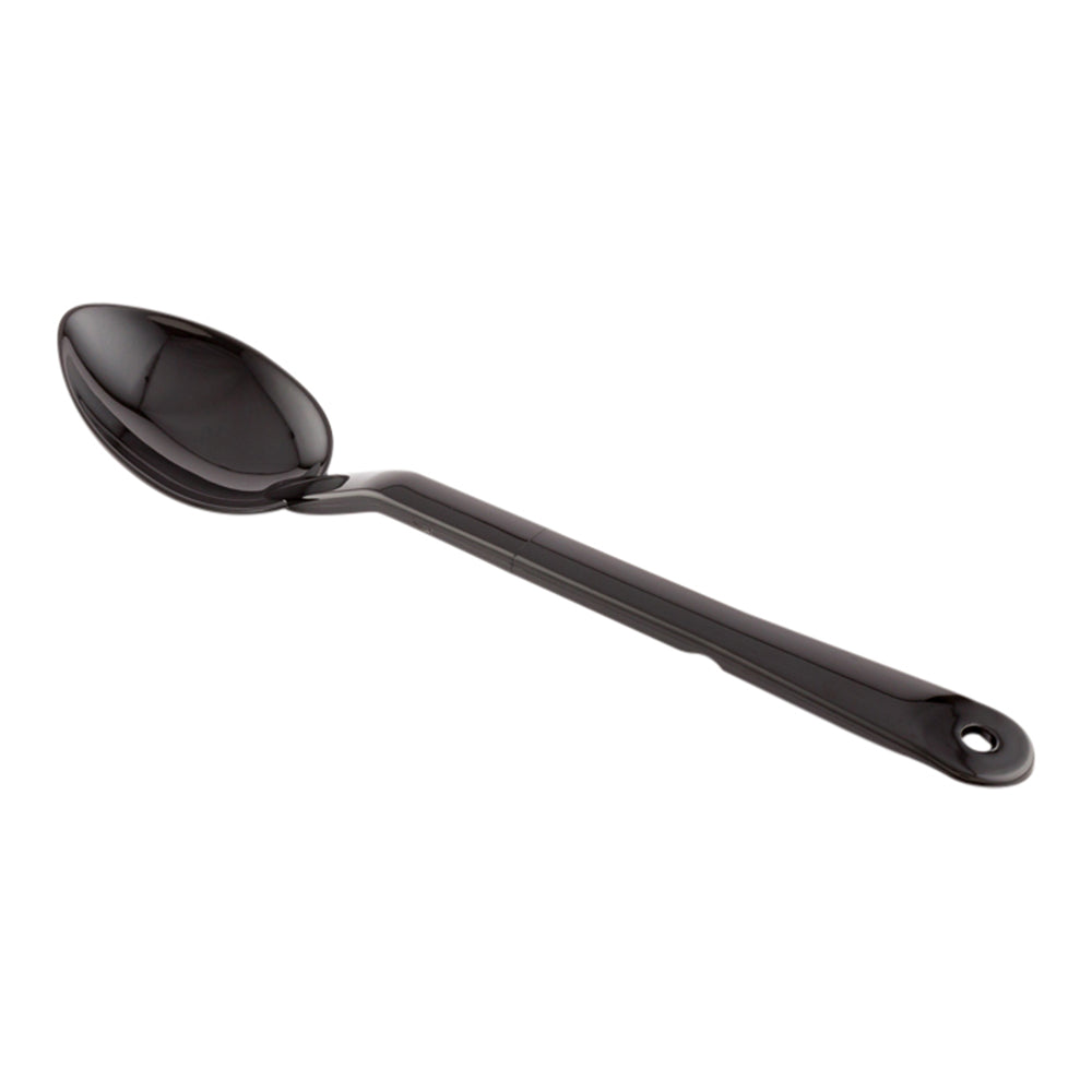 Cater Tek 2 oz Black Plastic Catering Spoon - Solid - 13" - 1 count box