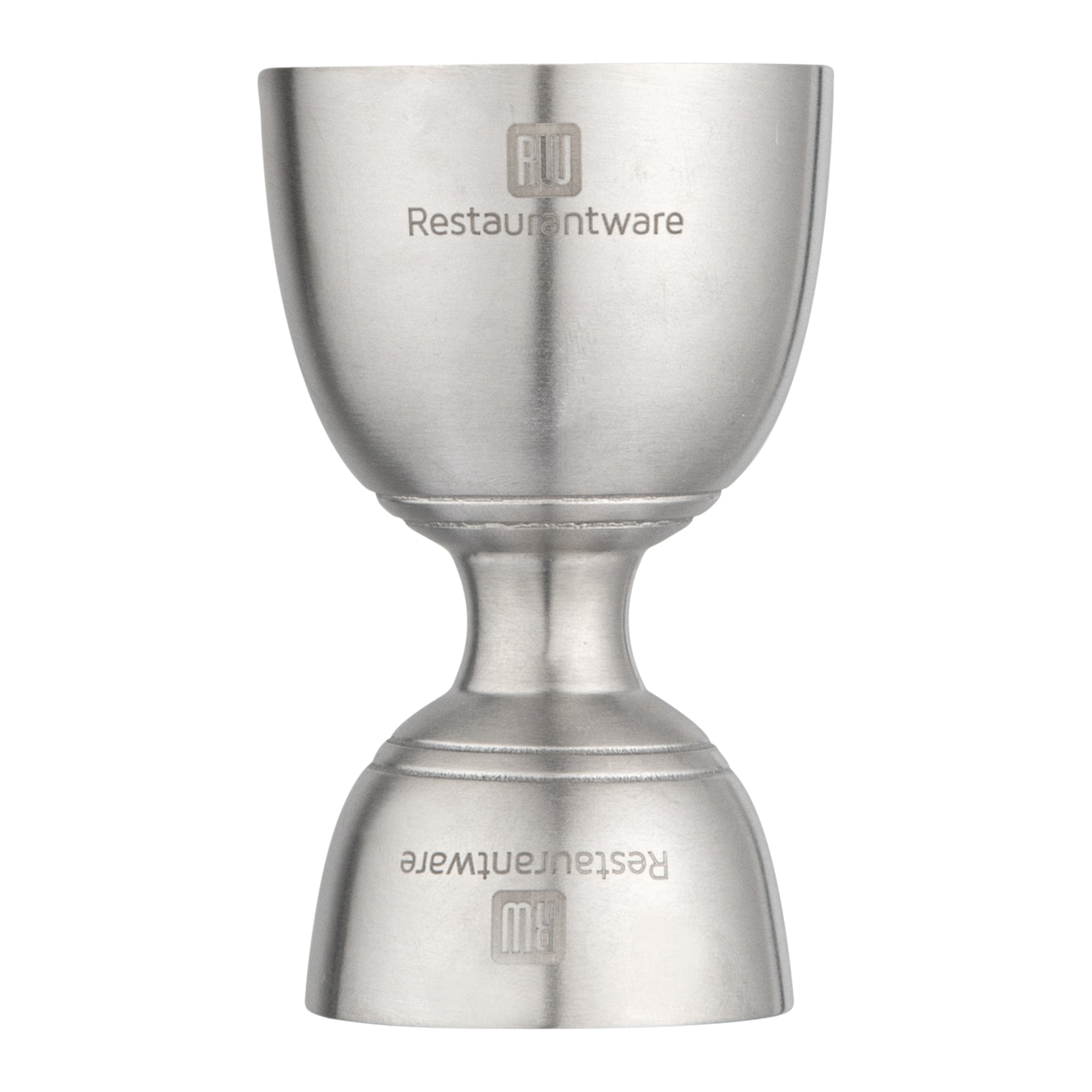 Bar Lux 1 oz / 2 oz Stainless Steel Jigger - Negroni - 1 count box
