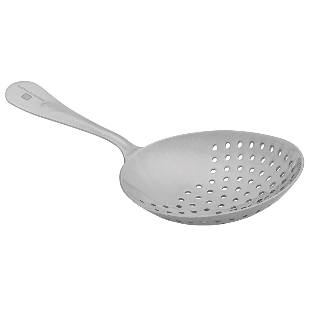 Bar Lux Stainless Steel Julep Strainer - Mirrored Finish - 6 1/2" - 1 count box